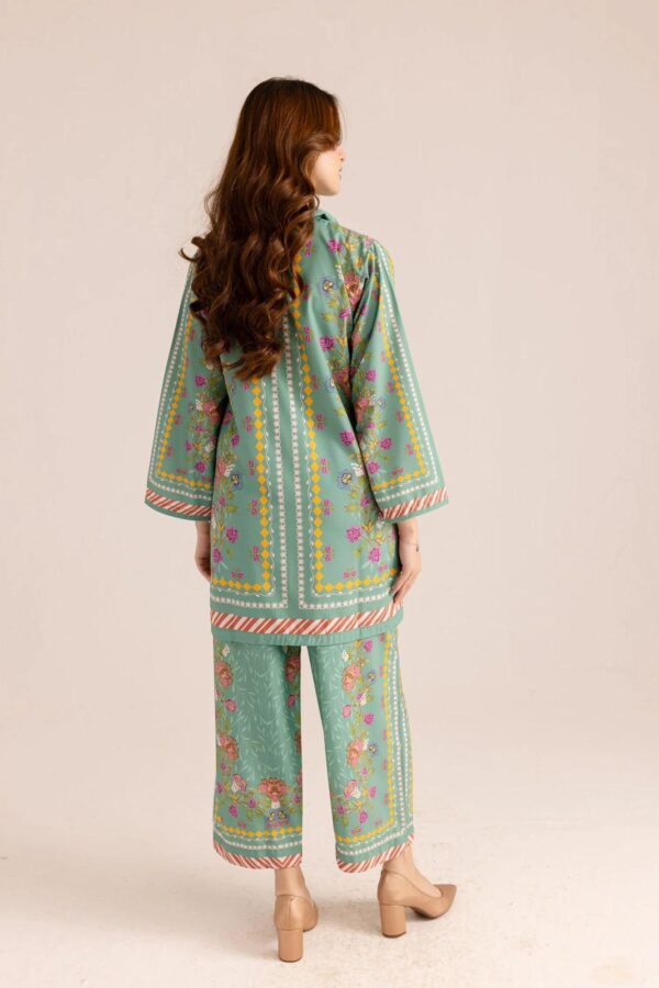 Stylish Women's Stitched Printed Shirt and Trouser Set - Image 7