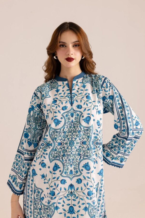 Printed Grip Silk Shirt And Trouser Set