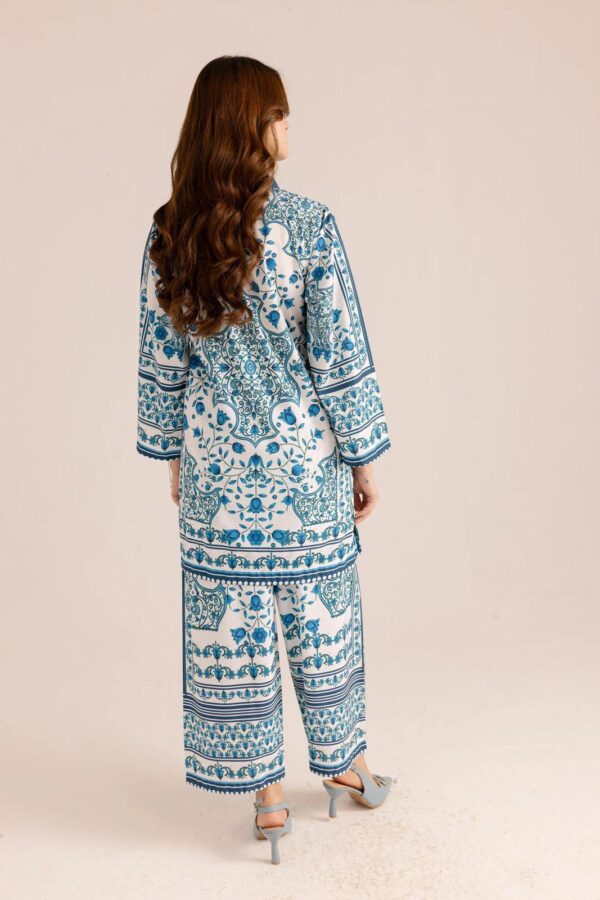 Printed Grip Silk Shirt And Trouser Set - Image 5